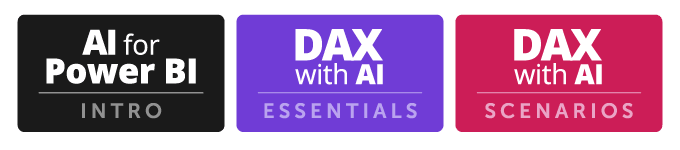 New DAX with AI courses