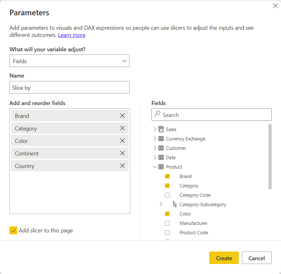 How To Use Parameter In Power Bi Dax