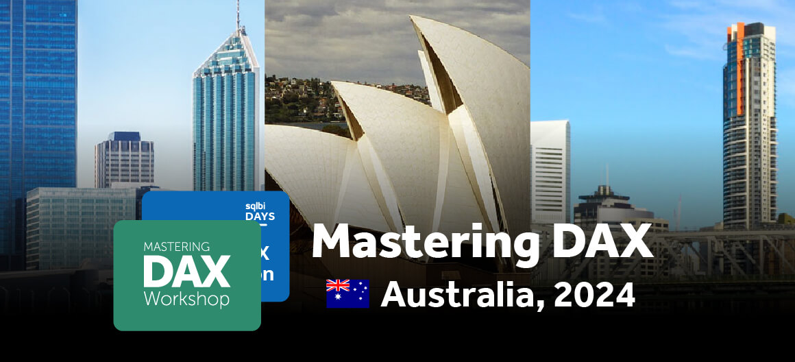 Mastering DAX and SQLBI Days Australia 2024