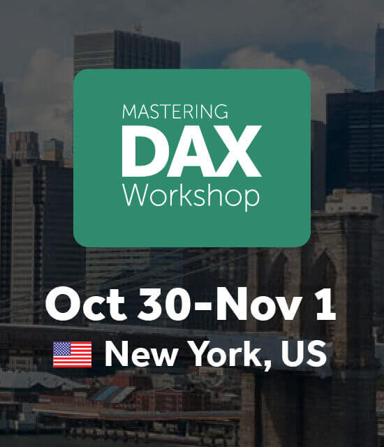 Mastering DAX New York City